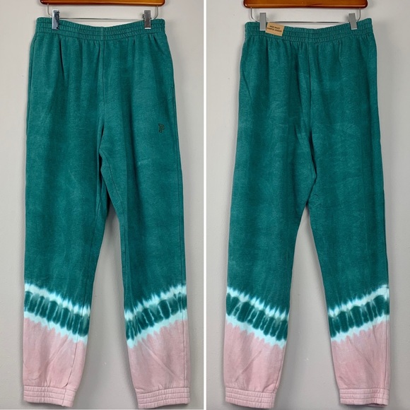 PINK Victoria's Secret Pants - NWT Small PINK Victoria’s Secret High Waist Campus Joggers Tie Dye Sweatpants VS